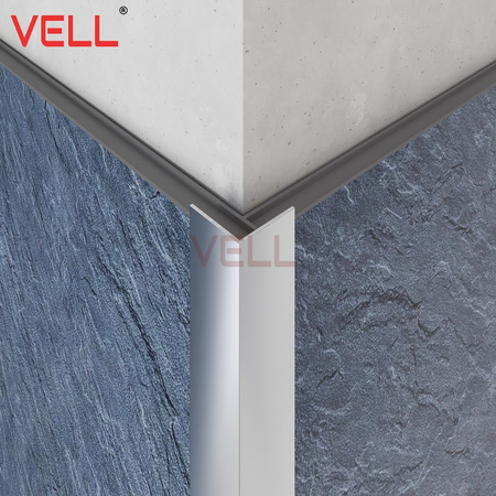 Listwa narożna srebrna ALU 20x20x2600mm