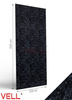 Płyta ścienna PCV VELL marmur czarny 225x100cm