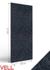 Płyta ścienna PCV VELL Nero grafit 260x100cm