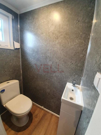 Płyta ścienna PCV VELL beton szary mat 260x100cm