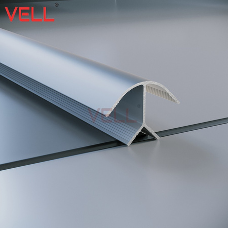 Profil narożny zewnętrzny meblowy V srebrny ALU 15 mm