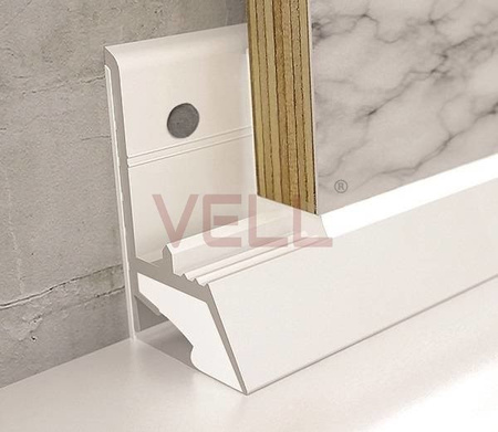 Listwa uszczelniająca do wanny brodzika - 18mm