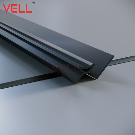 Listwa narożna wewnętrzna czarna PCV 260cm