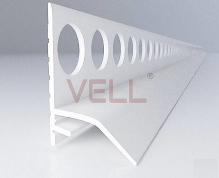 Listwa uszczelniająca PVC do wanny/brodzika - 20mm