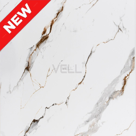 Płyta ścienna PCV VELL  Gold Veins Marble 260x100 cm