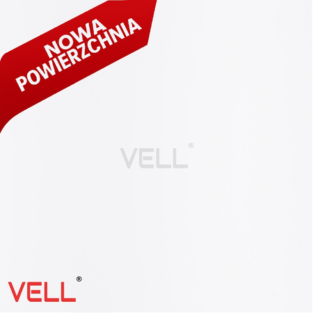 Płyta ścienna biała PCV VELL mat 260x100 cm