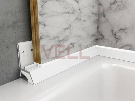 Listwa uszczelniająca do wanny brodzika - 18mm