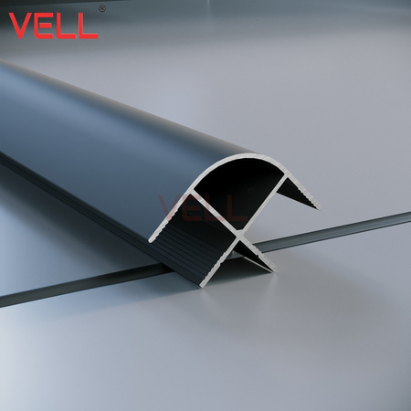 Profil narożny zewnętrzny meblowy czarny ALU 2m/15mm