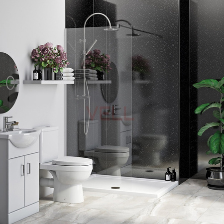 Płyta ścienna PCV VELL diament czarny 260x100cm