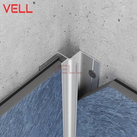 Listwa narożna wewnętrzna srebrna mat ALU 260cm