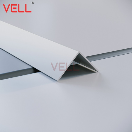 Listwa narożna biała MATT PCV 25x25x2600mm