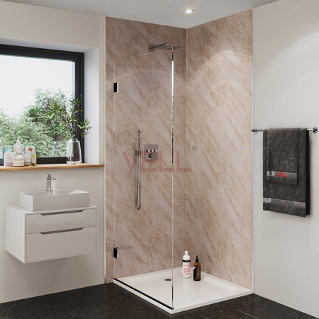 Płyta ścienna PCV VELL marmur beżowy 260x100cm