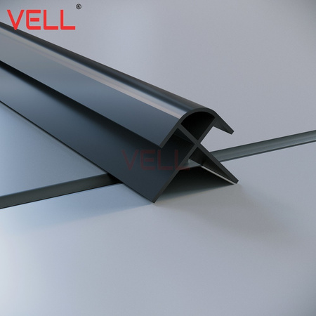 Listwa narożna zewnętrzna czarna PCV 260cm