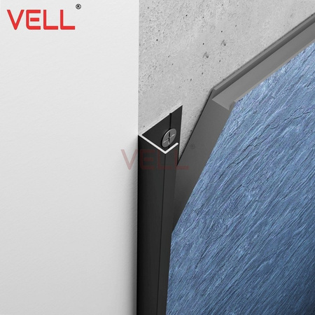 Listwa startowa czarna ALU 260cm