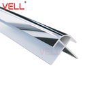 Listwa narożna zewnętrzna srebrna/chrom PCV 260cm