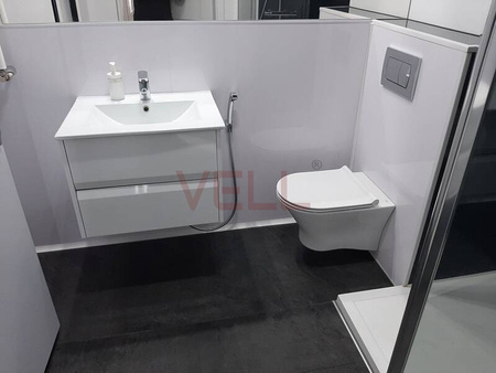 Płyta ścienna biała PCV VELL połysk 225x100 cm