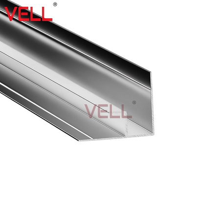 Listwa narożna wewnętrzna 90 ° srebrna połysk ALU 300cm