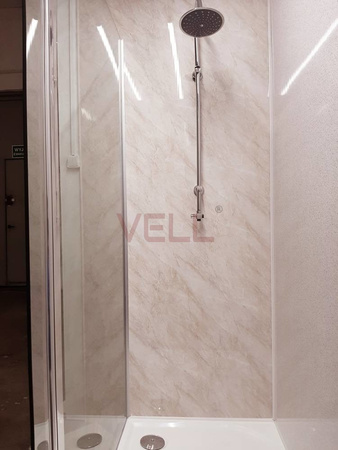 Płyta ścienna PCV VELL marmur beżowy 260x100cm