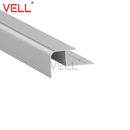 Listwa narożna zewnętrzna 90 ° srebrna mat ALU 260cm