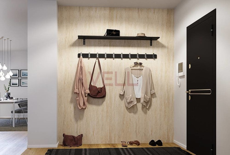 Płyta ścienna PCV VELL trawertyn beżowy mat 260x100 cm