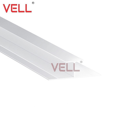 Listwa łącząca profil „H” biała połysk ALU 260cm