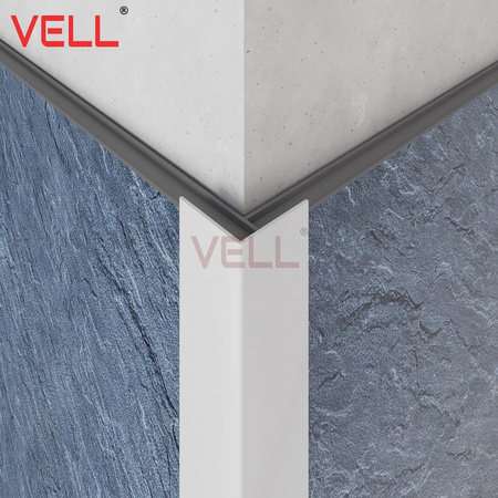 Listwa narożna biała MATT PCV 25x25x2600mm