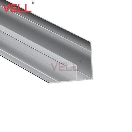 Listwa narożna wewnętrzna 90 ° srebrna mat ALU 260cm