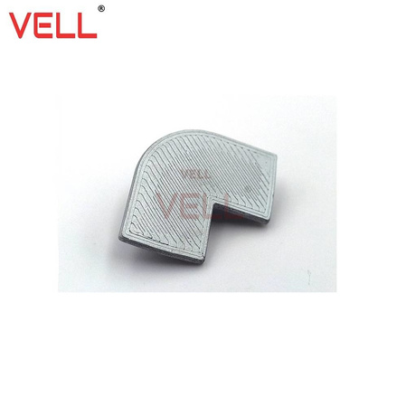 Zaślepka PCV szara do profilu ALU 15mm