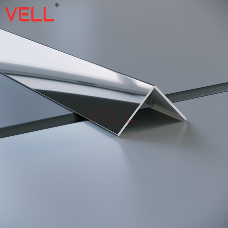 Listwa narożna srebrna/chrom PCV 25x25x2600mm