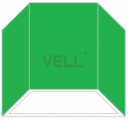 Zestaw prysznicowy ścienny 3 płyt VELL