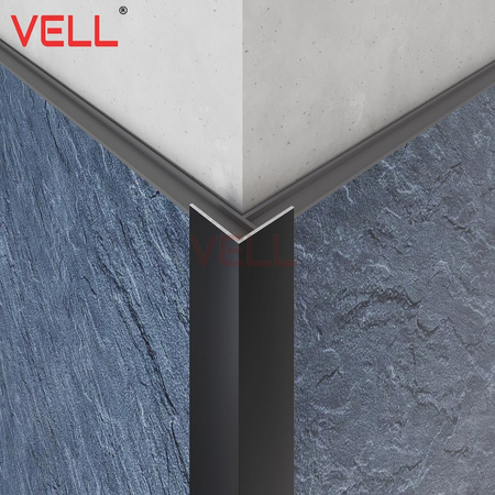 Listwa narożna czarna ALU 20x20x2600mm