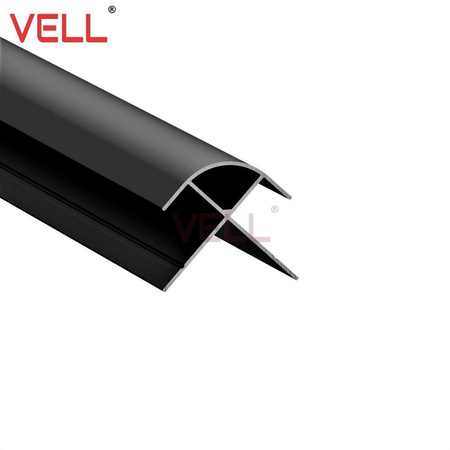 Profil narożny zewnętrzny czarny ALU 260cm