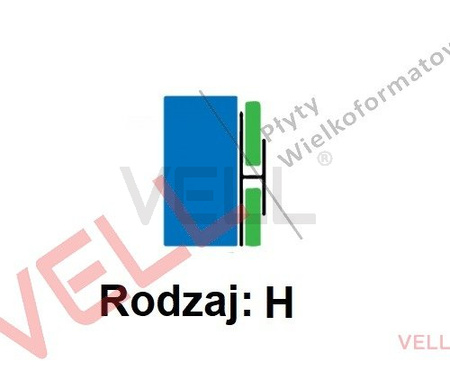 Listwa łącząca profil „H” czarna PCV 260cm