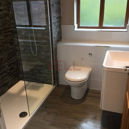 Płyta ścienna PCV VELL cegła szara mat 240x100cm