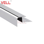 Listwa narożna zewnętrzna 90 ° srebrna połysk ALU 300cm