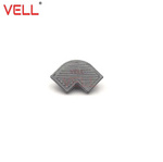 Zaślepka PCV szara do profilu ALU 10mm