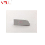 Zaślepka PCV biała do profilu startowego ALU półokrągła 10mm