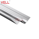 Listwa narożna wewnętrzna srebrna połysk ALU 300cm