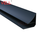 Listwa sufitowa czarna PCV 260cm 