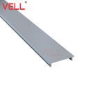 Klosz szary PCV do profilu meblowego 15mm