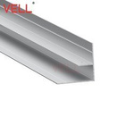 Listwa narożna wewnętrzna ukryta 90 ° srebrny ALU 260cm
