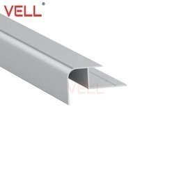 Listwa narożna zewnętrzna 90 ° srebrna mat ALU 260cm