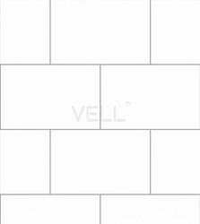 Płyta ścienna PCV VELL biała kafelka 260x100cm
