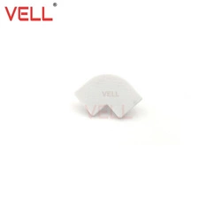 Zaślepka PCV biała do profilu ALU 10mm