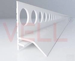 Listwa uszczelniająca PVC do wanny/brodzika - 20mm