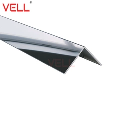 Listwa narożna srebrna/chrom PCV 25x25x2600mm