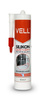 VELL Silikon neutralny sanitarny - biały 300ml